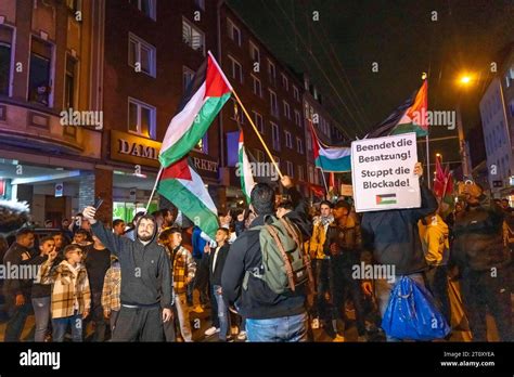 Manifestaci N Pal Stinensische Pro Pal Stinensische Aktivisten En