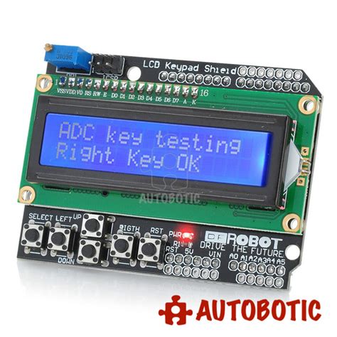 1602 Lcd Keypad Shield