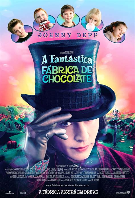 A Fantástica Fábrica De Chocolate 2005 Filmes O Universo Leitor