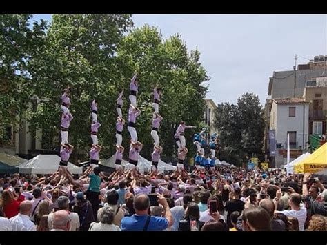 Minyons I Castellers Aconsegueixen Els Seus Objectius I Completen Una