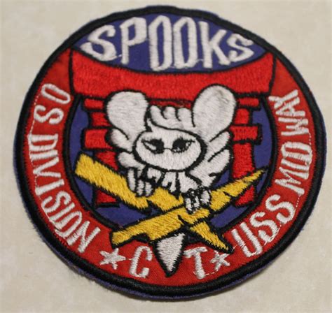 Uss Midway Cryptologic Technician Ct Spooks Navy Patch Rolyat