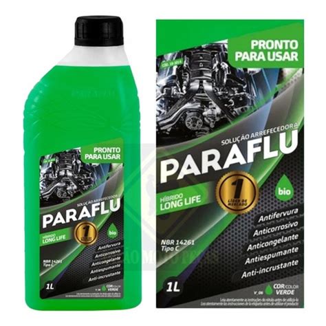 Fluido Aditivo Radiador Pronto Uso Verde Paraflu Hibrido Original 1l