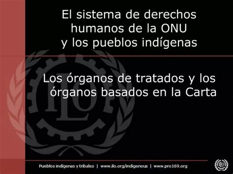 Ppt El Sistema De Derechos Humanos De La Onu Y Los Pueblos Ind Genas