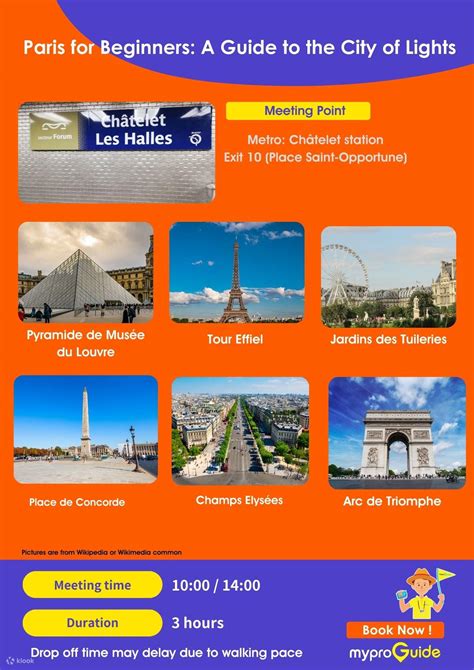 Paris Guide to the City of Lights Walking Tour - Klook Singapore