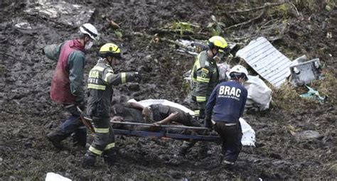 Chapecoense Son 71 y no 75 los muertos en accidente aéreo en Colombia