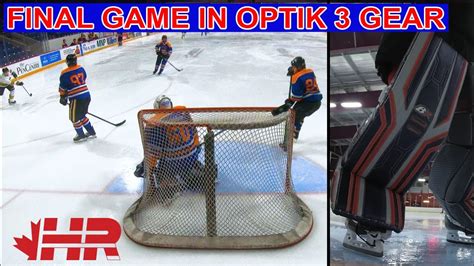 Last Game In Brian S Optik 3 Set Blades Beer League Hockey Goalie