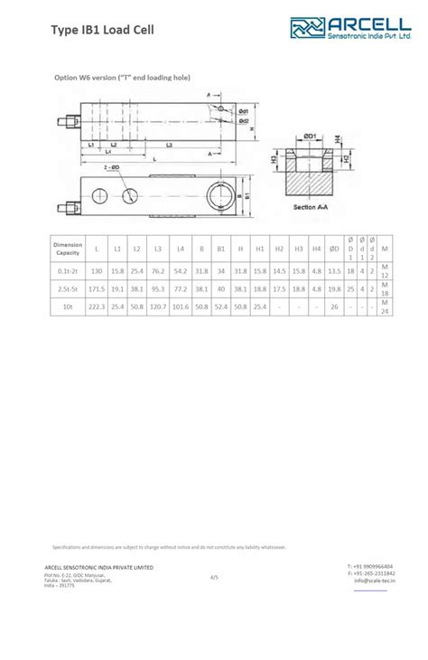 Dual Ended Shear Beam Load Cell B C Stainless Steel Dual Shear Beam