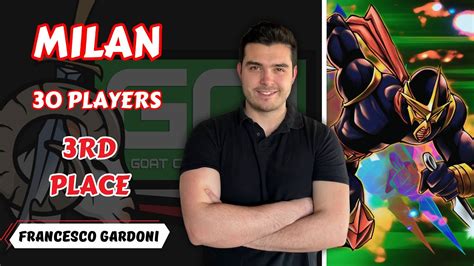 Goat Format Tournament Milan 3rd Place Deck Profile Dark Aggro