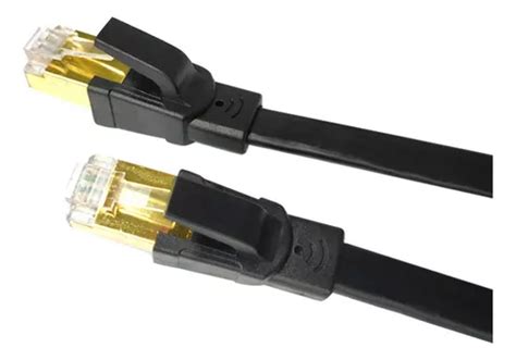 Cable Ethernet Cat 8 Cable Plano De Red De Internet 28 Awg Cuotas