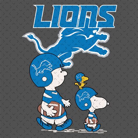 Snoopy The Peanuts Detroit Lions Svg Nfl Svg Football Svg Inspire