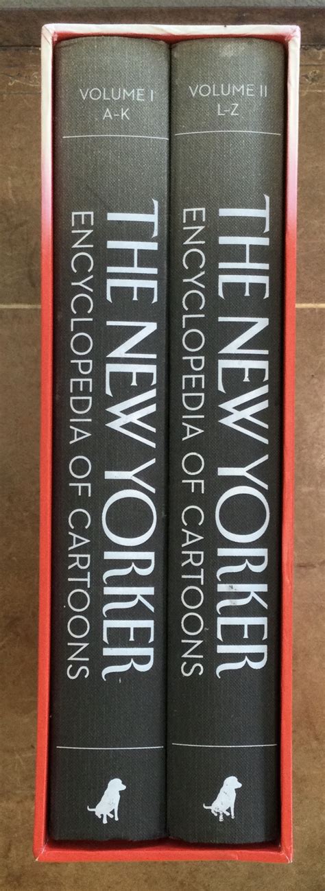 The New Yorker Encyclopedia Of Cartoons Volumes 1 And 2 By Bob Mankoff 2018 Readers Books