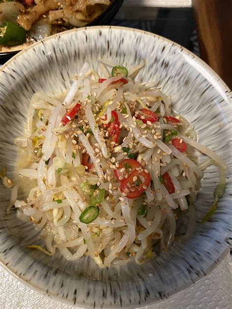 Mung Bean Sprout Side Dish Sukjunamul Muchim Recipe By Maangchi