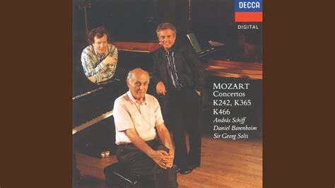 Mozart Concerto For Pianos And Orchestra No In F K Lodron