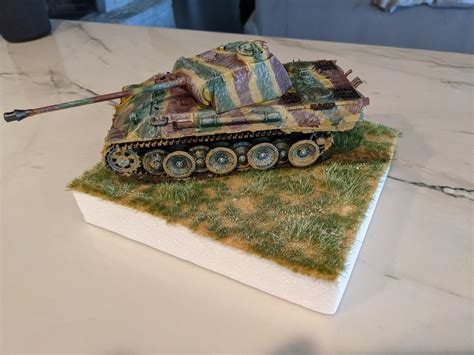 Panzer V. First model in almost 30 years . : r/modelmakers