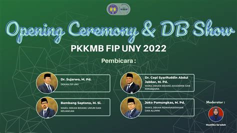 Opening Dan Dekanat Berbicara Show Pkkmb Fip Uny Youtube