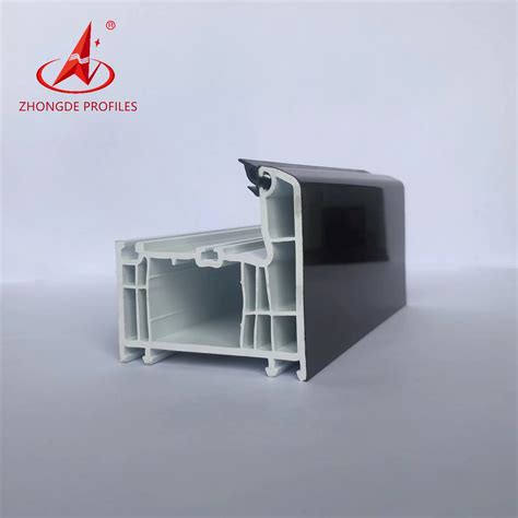 Zhongde UPVC Window Profiles Manufacturers PVC Door Frame Sash Mullion