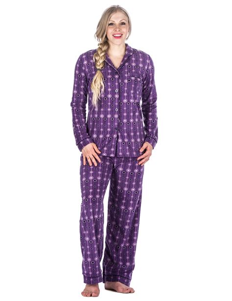 Noble Mount Womens Microfleece Pajama Sleepwear Set