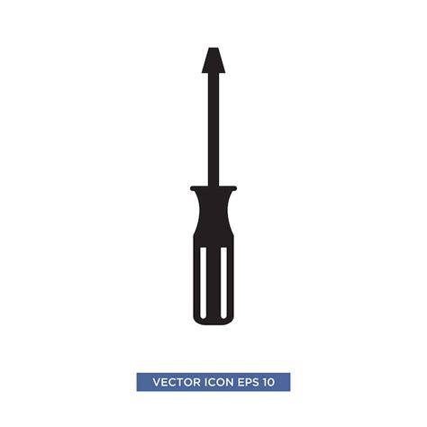 Llave Destornillador Icono Vector Ilustraci N Vector Premium