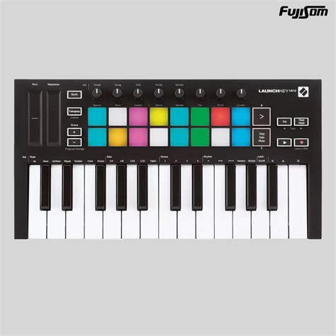 Teclado Controlador Midi Novation Mk Launchkey Teclas Fujisom