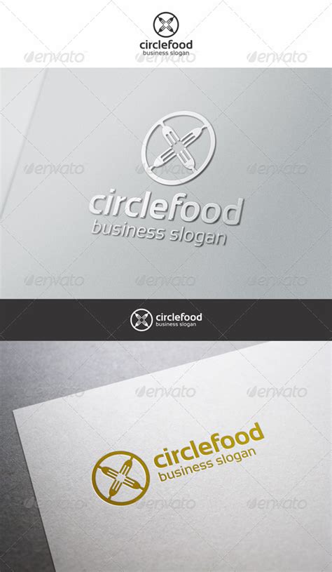 Circle Food Logo by djjeep | GraphicRiver