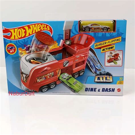 Jual Hot Wheels Fold Out Dine And Dash Playset Hot Wheels Ori Mattel Di Seller NaburDuit