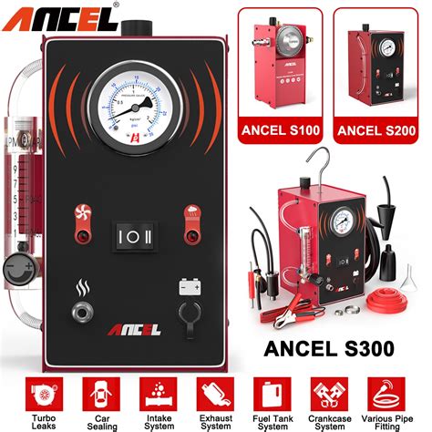 ANCEL S300 Automotive EVAP Smoke Machine Diagnostic Vacuum Leak