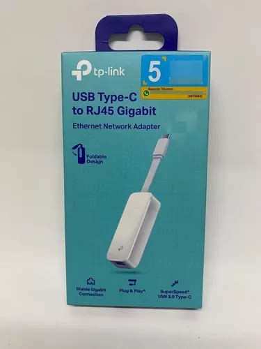 Adaptado Usb C A Rj45 Ethernet Gigabit Tp Link Ue300c Mercadolibre