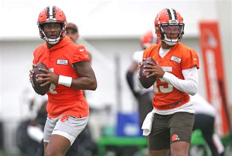 Dorian Thompson Robinsons Emergence For Browns No 2 Qb Job Paved Way