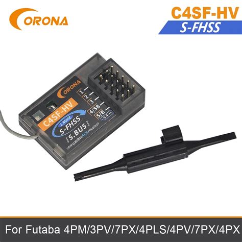 Corona C Sf Hv S Fhss Fhss Ghz Compatible Receiver Sbus For Futaba