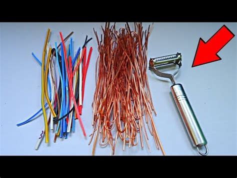 You Ve Never Seen This Before How To Strip Wire Insulation Youtube