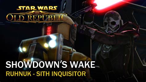 SWTOR Ruhnuk Showdown S Wake Sith Inquisitor YouTube