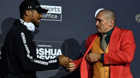 Anthony Joshua v Oleksandr Usyk: News conference updates - Live - BBC Sport