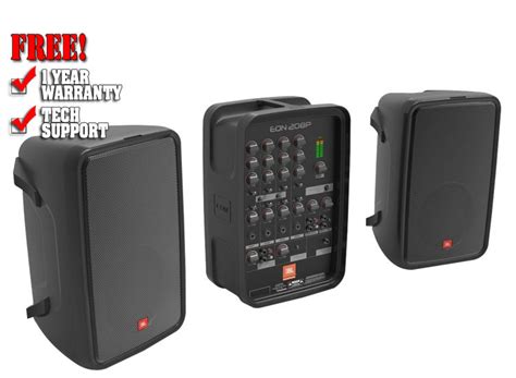 JBL EON 208P Portable PA System | DJ Speakers | DJ Audio