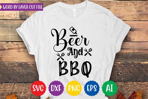 Beer And Bbq Svg Design Graphic By DigitalArt Creative Fabrica