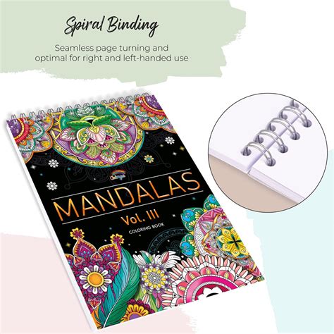 Colorya Kleurboek Voor Volwassenen Mandalas Edition Vol Iii A