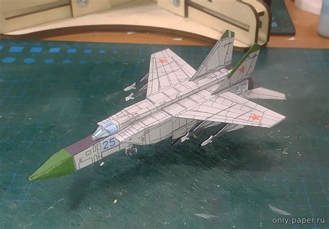 МиГ-25 б/н синий 25 / MiG-25 Foxhound blue 25 (Виталий Митусов) из ...