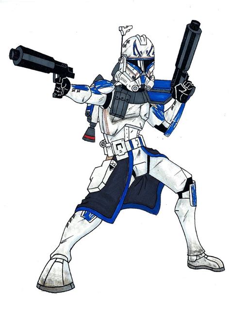 Captain Rex Phase Ii By Spartan 055 Star Wars Painting Star Wars