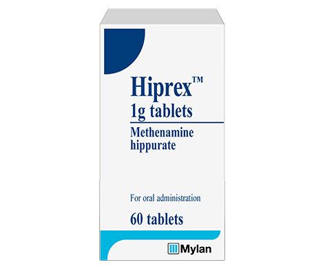 Hiprex Tablets 60 Tablets - Buy Online, FREE Delivery Over £50! - Call: 01782-310-001