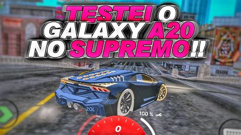 SAIUU A PRIMEIRA GAMEPLAY NA BETA DO SUPREMO NO GALAXY A20 RODOU