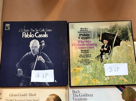 Bach巴哈Pablo Casals Glenn Gould 黑膠 LP Vinyl Hiendy二手買賣區 Hiendy