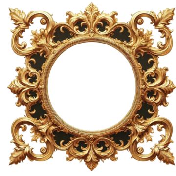 Vintage Frame 3d Transparent PNG 3d Vintage Frame Gold Border Vintage