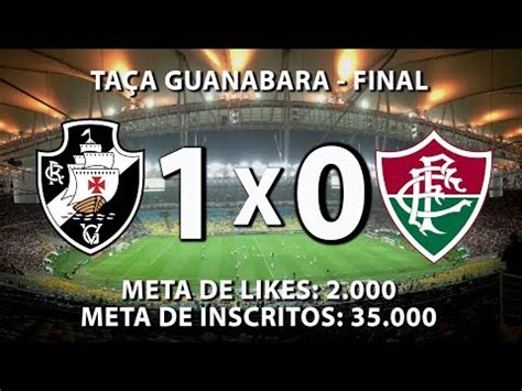 VASCO X FLUMINENSE AO VIVO TRANSMISSÃO LUIZ PENIDO FINAL DA