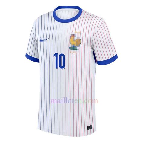 Buy #10 Kylian Mbappé France Away Jersey 2024- Mailloten.com