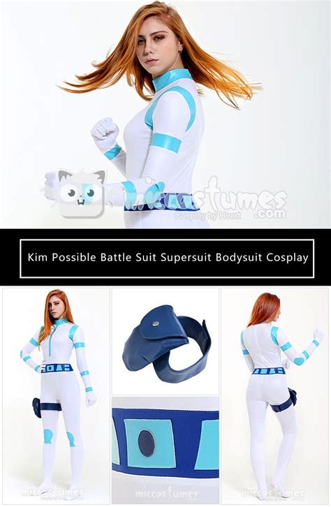 Kim Possible Battle Suit Supersuit Bodysuit Cosplay Costume made by ...