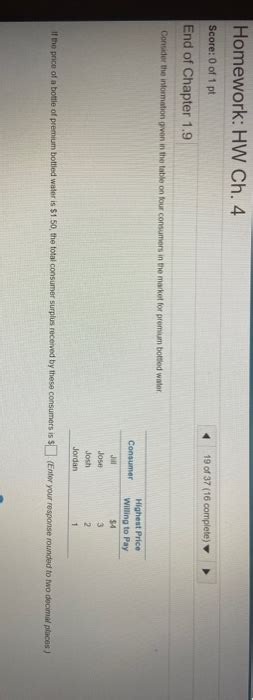 Solved Homework HW Ch 4 Score 0 Of 1 Pt 19 Of 37 16 Chegg