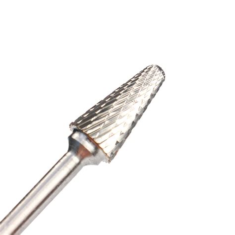 Борфреза, шарошка по металлу 10 мм карбид вольфрам закругленный конус ...