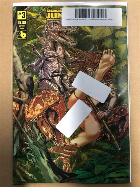 Jungle Fantasy Secrets 3 Lorelei Nude Variant 2018 Comic Books