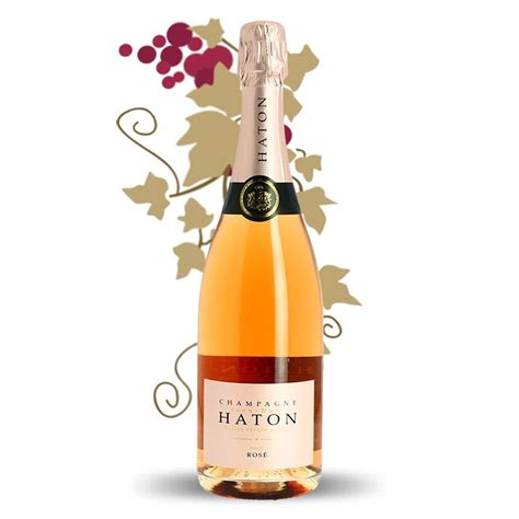 Champagne Jean Noel Haton Brut Rosé Pinot Noir Chardonnay Dessert Aux