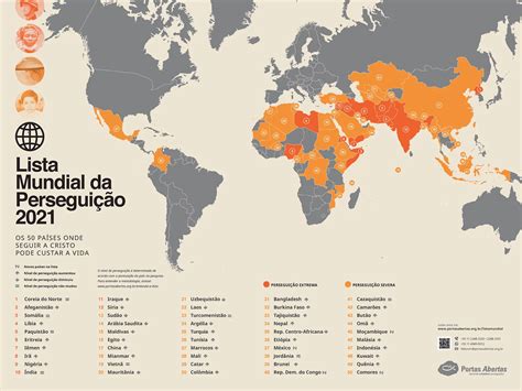 Os Pa Ses Mais Dif Ceis De Ser Crist O Em Pregando Pelo Mundo