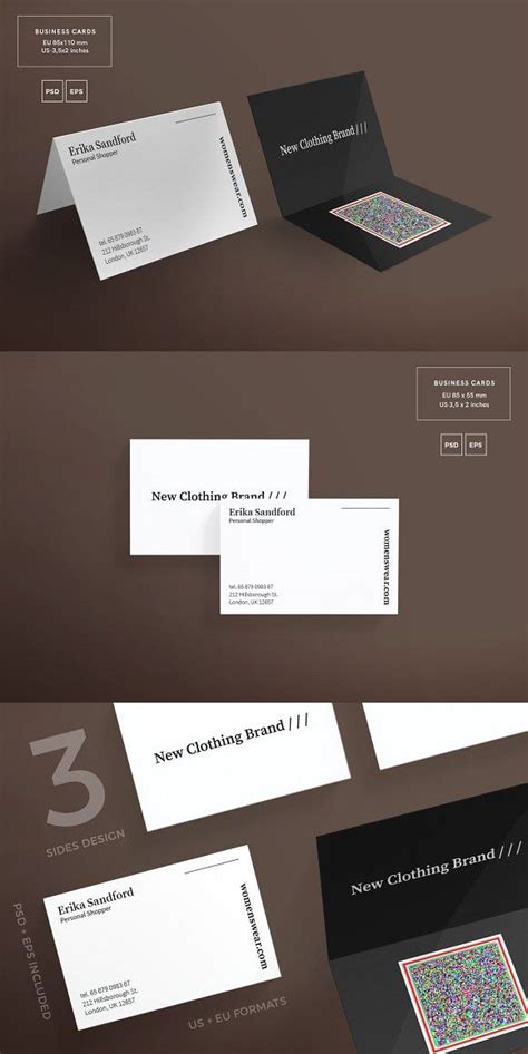 Business Cards Women Fashion